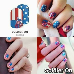 Jamberry Nail Wrap - Soldier On